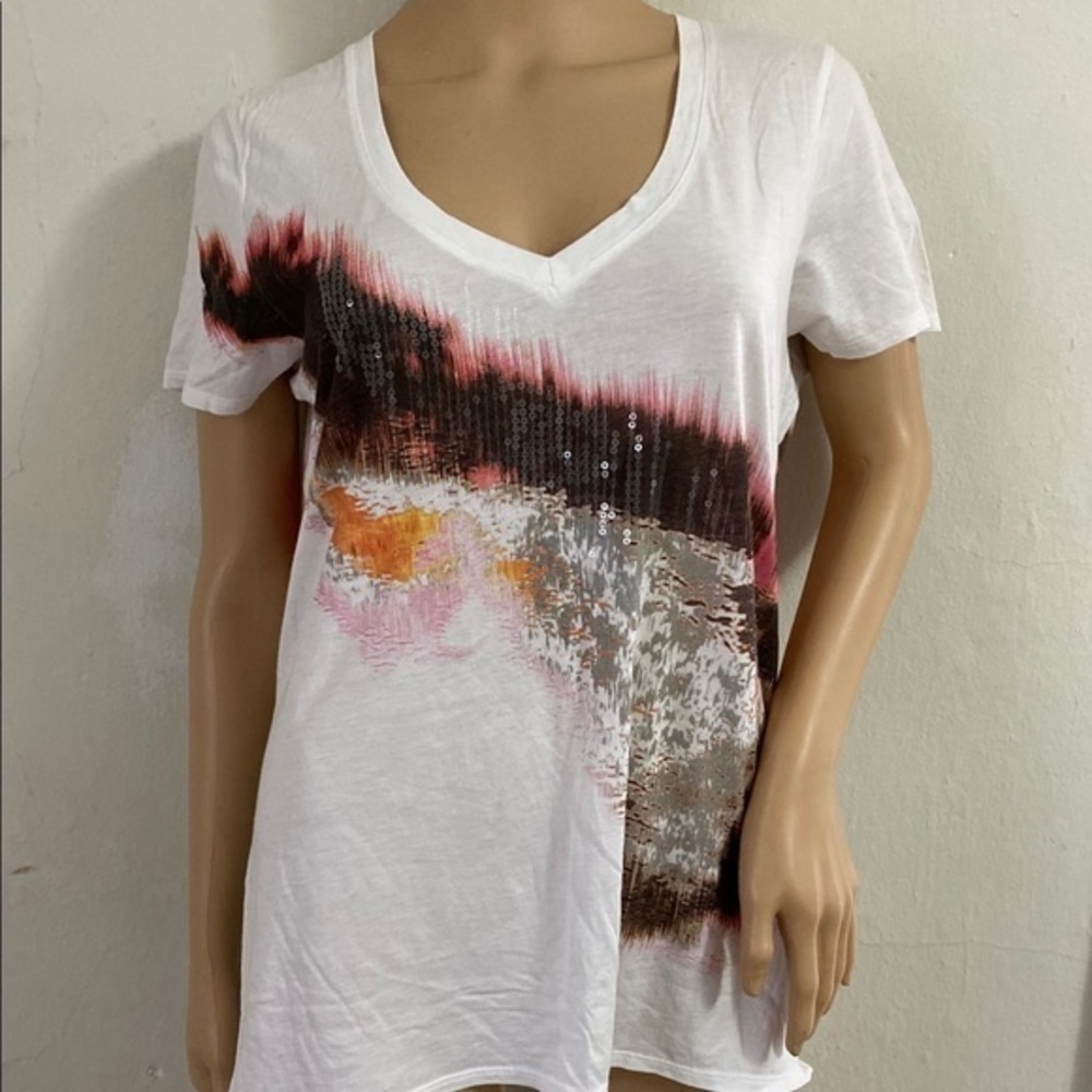 Calvin Klein jeans size M sequin top shirt